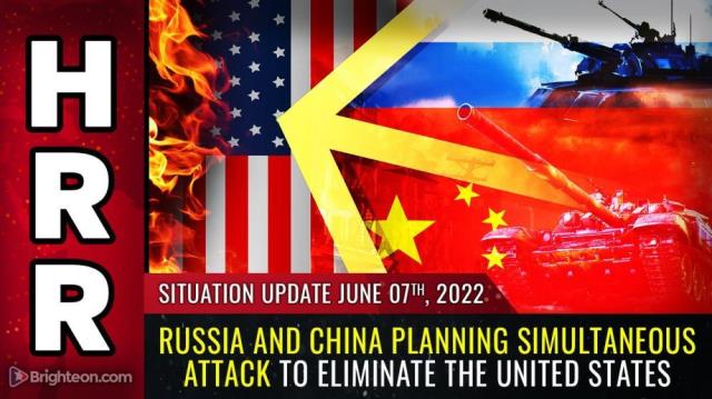 Russia and China planning simultaneous attack to ELIMINATE the United States