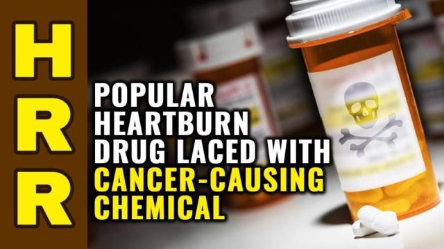 Popular heartburn drug LACED with cancer-causing chemical