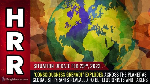 "Consciousness grenade" explodes across the planet as globalist tyrants revealed to be ILLUSIONISTS and FAKERS