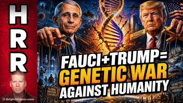 Fauci and Trump Are Globalist Puppets In A GENETIC WAR Against the Entire Human Race