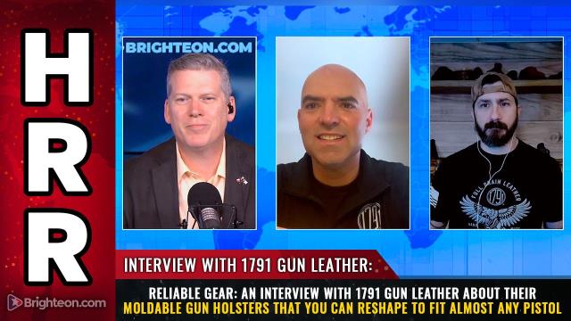 RELIABLE GEAR: An interview with 1791 Gun Leather about their moldable gun holsters that you can reshape to fit almost any pistol