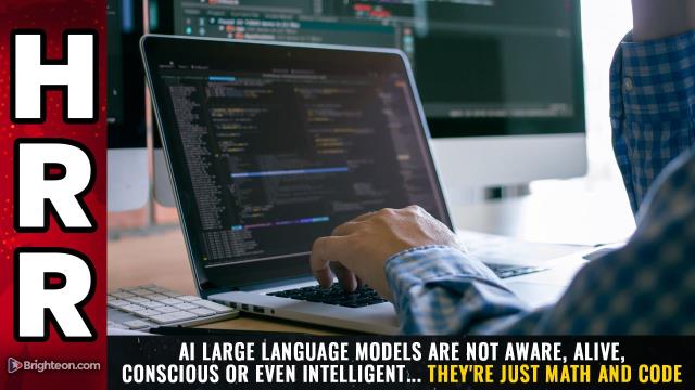 AI Large Language Models are NOT aware, alive, conscious or even intelligent... they're just math and code