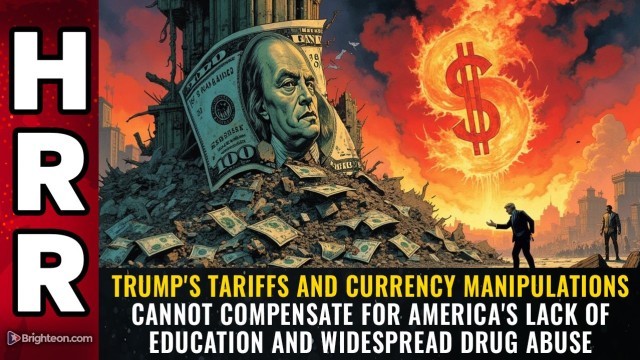 Trump's tariffs and currency manipulations cannot compensate for America's lack of education and widespread drug abuse