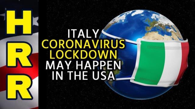 Italy coronavirus LOCKDOWN may happen in USA