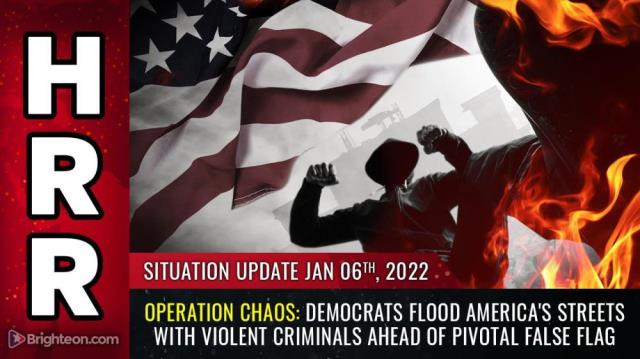 OPERATION CHAOS: Democrats flood America's streets with violent criminals ahead of pivotal false flag