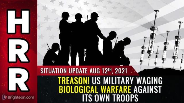 TREASON! US military waging biological warfare against its own troops