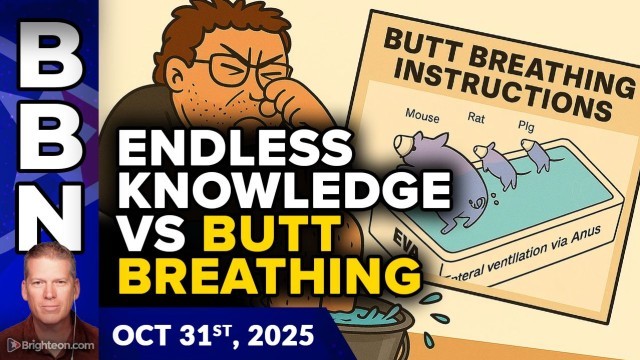 ENDLESS KNOWLEDGE, robot hype and the new science of BUTT BREATHING