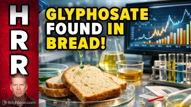 Shocking Levels of GLYPHOSATE HERBICIDE in Popular Bread Products