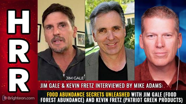 Food abundance secrets UNLEASHED with Jim Gale (Food Forest Abundance) and Kevin Fretz (Patriot Green Products)