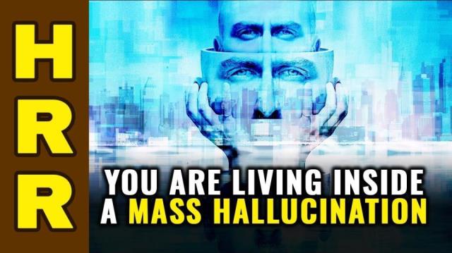 You are living inside a MASS HALLUCINATION