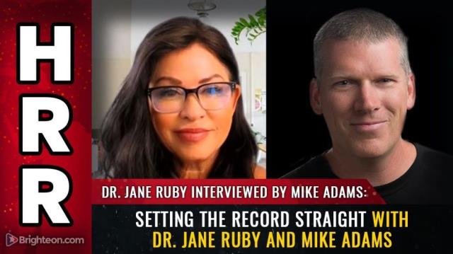 Setting the Record Straight with Dr. Jane Ruby and Mike Adams