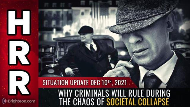 Why CRIMINALS will rule during the CHAOS of societal collapse