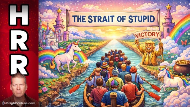 The Strait of Hormuz is Closed, but the STRAIT OF STUPID is Busier Than Ever