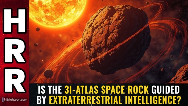 Is the 3I-ATLAS space rock guided by extraterrestrial intelligence?