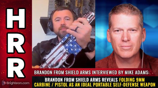 Brandon from Shield Arms reveals folding 9mm carbine / pistol as an ideal portable self-defense weapon