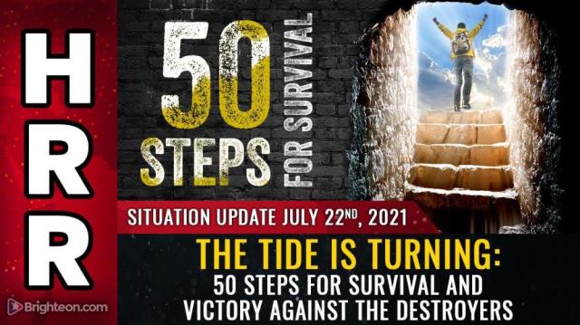 The tide is turning: 50 steps for survival and VICTORY against the destroyers