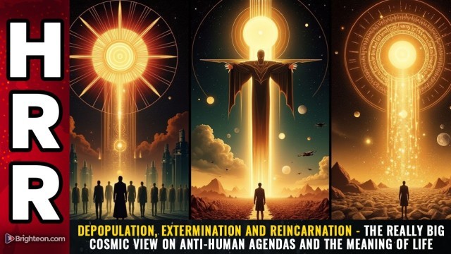 Depopulation, Extermination and REINCARNATION - The really big cosmic view on anti-human agendas and the meaning of life