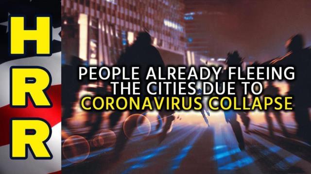 People already FLEEING the cities due to coronavirus COLLAPSE