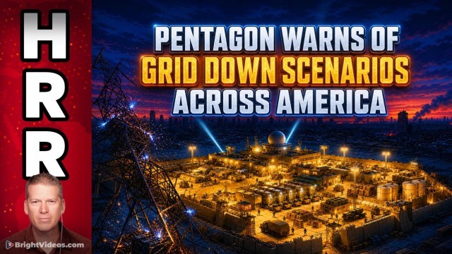 Pentagon Orders 90-Day Off-Grid ENERGY STOCKPILING For All Military Bases to Survive GRID DOWN Attacks