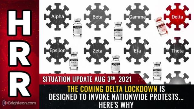 The coming Delta lockdown is DESIGNED to invoke nationwide protests... here's why