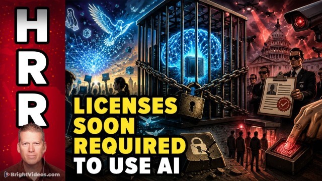 FREEDOM ALERT: Federal Government to Require LICENSES for Americans to Use AI Models