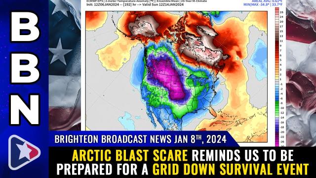 Arctic blast SCARE reminds us to be prepared for a grid down SURVIVAL event