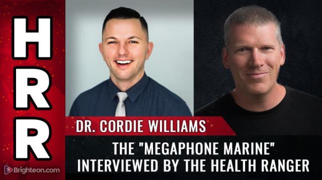 Dr. Cordie Williams, the "Megaphone Marine," interviewed by the Health Ranger