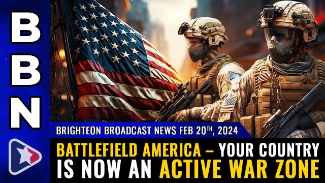 BATTLEFIELD AMERICA – Your country is now an active WAR ZONE