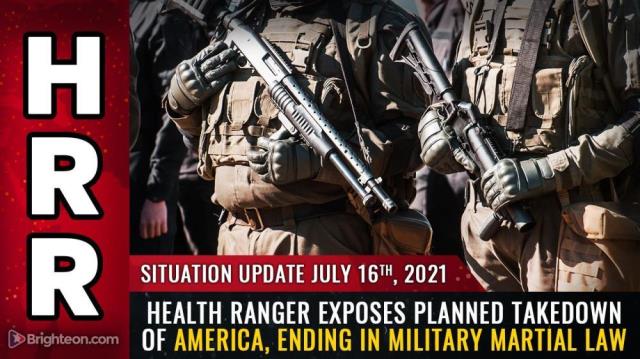 Health Ranger exposes planned takedown of America, ending in military martial law