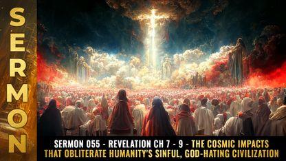 Mike Adams Sermon #055 - Revelation Ch 7 - 9 - The COSMIC IMPACTS that obliterate humanity's sinful, God-hating civilization