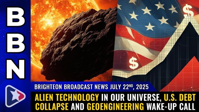 Alien technology in our universe, U.S. debt collapse and geoengineering wake-up call
