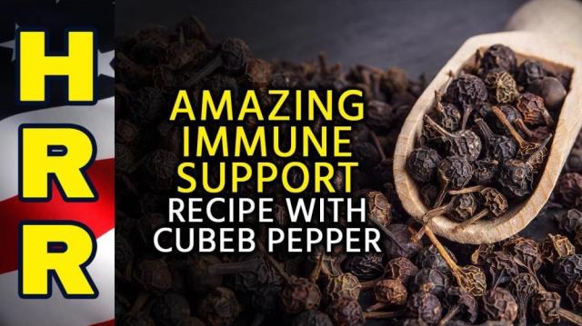 Amazing IMMUNE SUPPORT recipe with CUBEB PEPPER