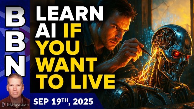 You must learn to control AI and robots to SURVIVE the societal collapse that’s coming