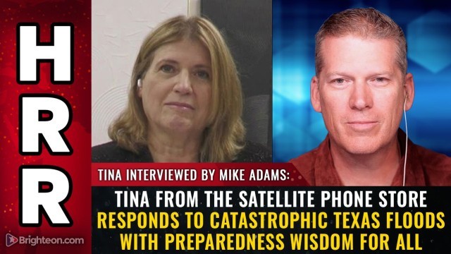 Tina from the Satellite Phone Store responds to catastrophic Texas floods with PREPAREDNESS wisdom for all